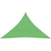 Sunshade Sail 160 g/m Light Green 3x3x4.2 m HDPE