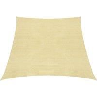 Sunshade Sail 160 g/m Beige 4/5x3 m HDPE