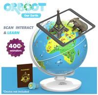 PlayShifu Shifu Orboot: The Educational, Augmented Reality Based Globe | STEM Toy for Boys & Girls Age 4 to 10 years for Kids (No Borders or Names on Globe)