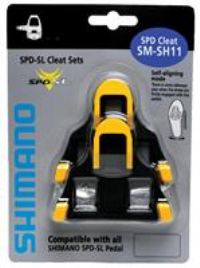 Shimano SM-SH11 Cleats - Yellow