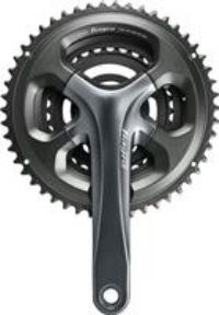 Shimano Tiagra 4703 10sp Road Triple Chainset, Black