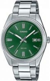 Casio green Vintage watch MTP-1302PD-3AVEF. IN STOCK!!!