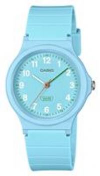 Casio Classic Analogue Blue Silicone Strap Watch