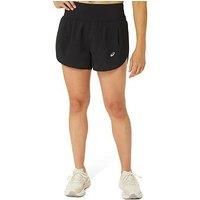 Asics Womens Running Road 3.5Inch Shorts - Black