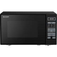 Sharp RD202TB UK Microwave Oven in Black 25L 800W