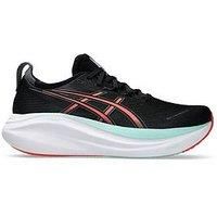 Asics Mens Running Gel-Nimbus 27 Trainers - Black