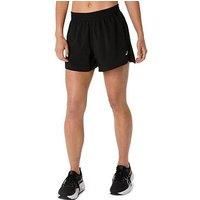 Asics Womens Running Core 4Inch Shorts - Black