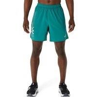 Asics Mens Running Icon 7Inch Shorts - Green