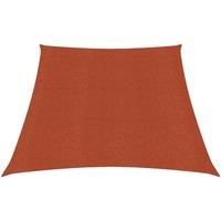 Sunshade Sail 160 g/m Terracotta 3/4x2 m HDPE