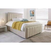 Cream Plush Anna Bed Frame & Mattress Options!