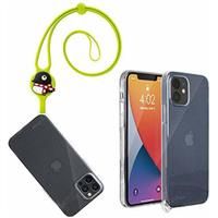 Bone Lanyard iPhone Pro Mini Case, Silicone 12 12 Anti-Yellowing 12