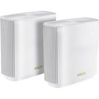 ASUS ZenWiFi XT9 AX7800 Tri-Band WiFi 6 Mesh WiFi System (2 Pack), 802.11ax, up to 5700 sq ft & 6+ rooms, AiMesh, Lifetime Free Internet Security, Parental Controls, Easy Setup, 2.5G WAN port