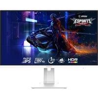 MSI MAG 274PFW 27 Inch FHD Gaming Monitor - 1920 x 1080 Rapid IPS Panel, 180 Hz / 1ms (GtG), 117% sRGB Colour Gamut, Frameless Design, HDR Ready - DisplayPort 1.2a, HDMI 2.0 (FHD@180Hz)