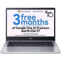 Acer 14" Chromebook 314 CB314-4HT - Silver, Silver