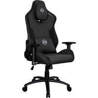 PCSPECIALIST GC-150 Gaming Chair - Black & Grey, Black,Silver/Grey