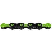 KMC x11sl DLC 11 speed Chain Black/Green