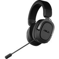 TUF Gaming H3 Wireless gaming headset features 2.4 GHz connection via a USB-C dongle, 7.1 surround sound, deep bass and a lightweight design. Compatible with PCs, PlayStation® 5, Nintendo Switch™