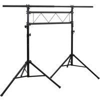 Light Stand Black 238x115x(180-300) cm Steel