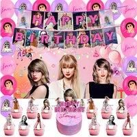 34 Pc Taylor Swift Inspired Party Decoration Set