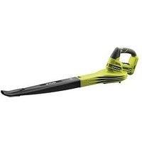 Ryobi OBL1820S ONE+ Cordless Blower, Air Speed (Zero Tool), 241 km/h, 18 V, Hyper Green and Grey