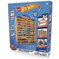 Hot Wheels Rack N/' Track Cars & Toys Organizer Storage with 44 Compartments - Toy Display Case, Multi-Coloured, Cars are not included. (HWCC9)