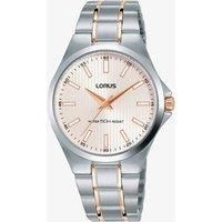 Lorus Ladies Stainless Steel & Rose Gold Effect Bracelet Watch RG225PX9