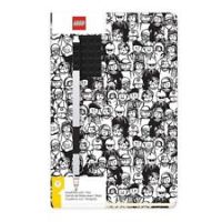 LEGO 52379 Journal Notebook - Minifigure Brick 4x6 Black w/Gel Pen