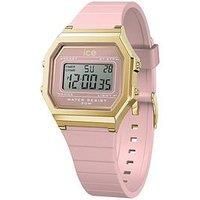 ICE-WATCH - ICE digit retro Blush pink - Women/'s wristwatch with plastic strap - 022056 (Small)