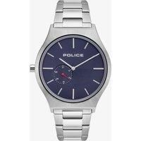 Police PL.15965JS/03M Orkneys Silver & Navy Stainless Steel Mens Watch