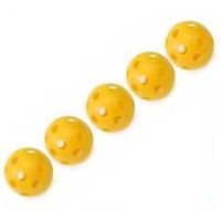 GMTee Hollow Practice (6 Pack) Golf Balls - Yellow