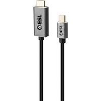 ESL Gaming DisplayPort to HDMI Cable 3m 3-layer Shielding Full HD