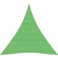 Sunshade Sail 160 g/m Light Green 3x4x4 m HDPE