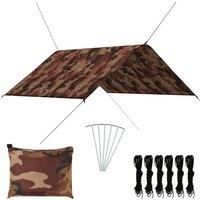 Outdoor Tarp 3x2.85 m Camouflage