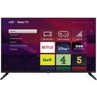 JVC LT-43CR530 Roku TV Smart 4K Ultra HD HDR LED TV, Black