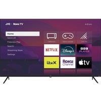 65" JVC LT-65CR530 Roku TV Smart 4K Ultra HD HDR LED TV, Black