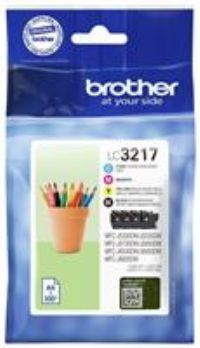 Brother LC3217 Multi 4 Colour Genuine Ink Cartridge LC-3217 Pack For MFC-J5335DW