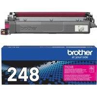 BROTHER TN-248M Toner Cartridge, Magenta, Single Pack, Standard Yield, Includes 1 x Toner Cartridge, Genuine Supplies