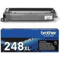 BROTHER TN-248XLBK Toner Cartridge, Black, Single Pack, High Yield, Includes 1 x Toner Cartridge, Genuine Supplies