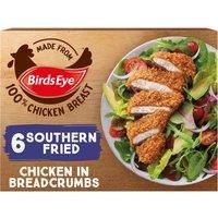 Birds Eye 6 Southern Fried Breaded Chicken Breast Steaks 540g