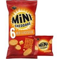 Jacob's Mini Cheddars 6 Red Leicester Flavour 138g