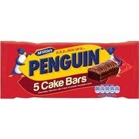 McVitie's Penguin Chocolate Cake Bars 5 Pack