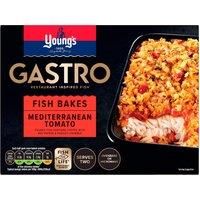 Young's Gastro Fish Bakes Mediterranean Tomato Chunky Fish Portions 340g