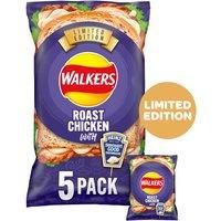 Walkers Roast Chicken with Heinz Mayo Multipack Crisps 5 x 25g