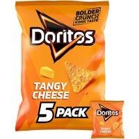 Doritos Tangy Cheese Tortilla Chips Multipack Crisps 5x30g