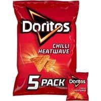 Doritos Chilli Heatwave Multipack Tortilla Chips 5 x 30g