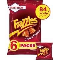 Smiths Frazzles Crispy Bacon Multipack Snacks 6x18g