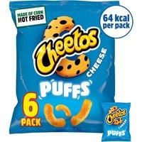 Cheetos Puffs Cheese Multipack Snacks Crisps 6x13g