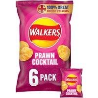 Walkers Prawn Cocktail Multipack Crisps 6 x 25g