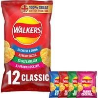 Walkers Classic Variety Crisps 12 x 25g