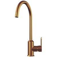 Enza Adelaide Brushed Copper Singe Lever Mixer Kitchen Tap